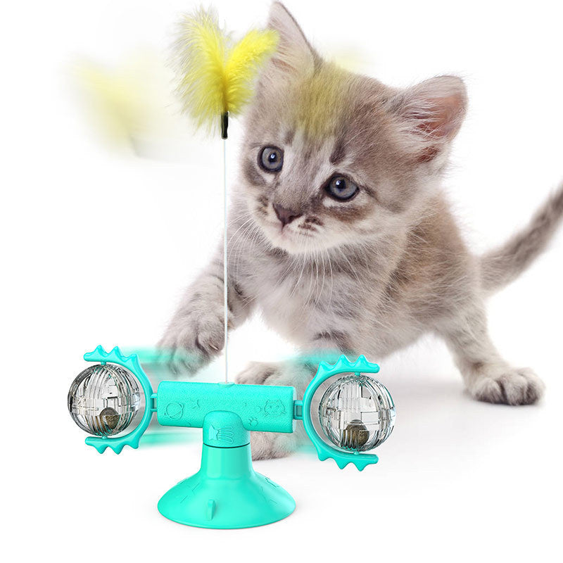 Multi-Function Cat Windmill Toy