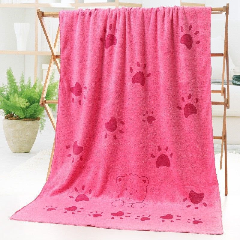 Quick-Dry Pet Bath Towel