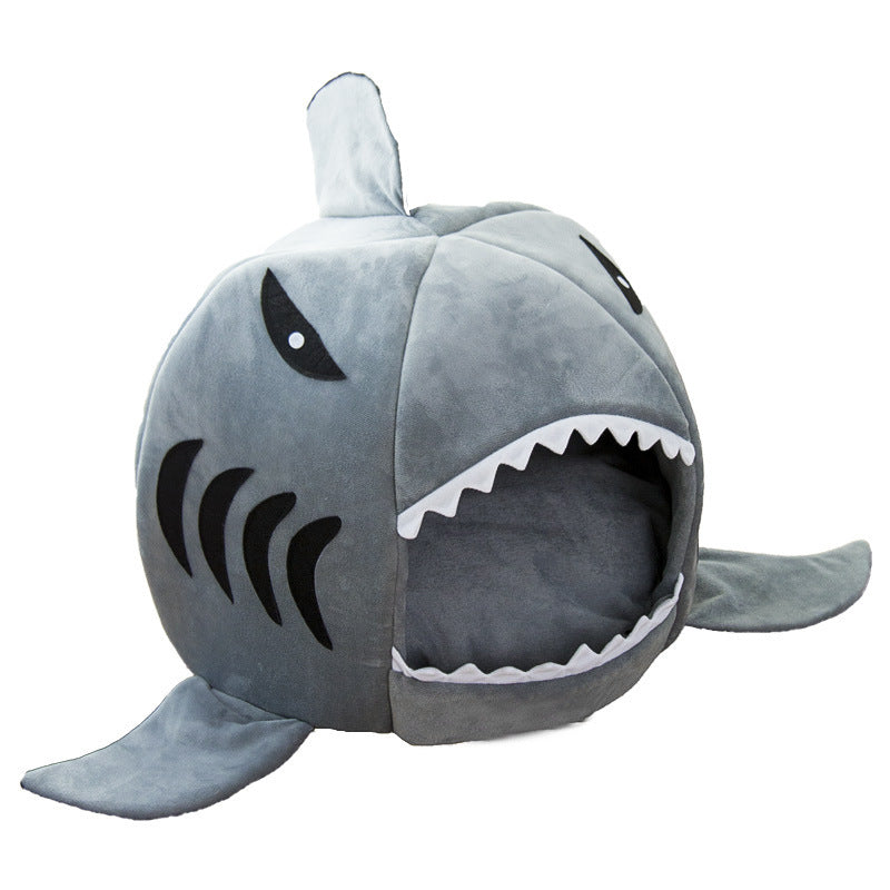 Shark Pet Bed For Small Dogs And Cats