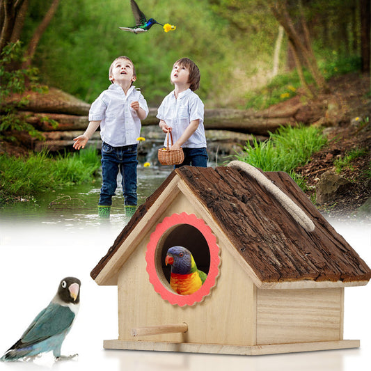 Outdoor Birdhouse for Parrots