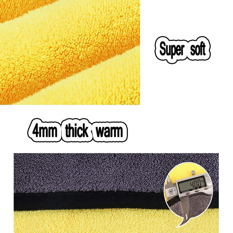 Super-Soft, Absorbent Pet Towels (For Dogs & Cats)