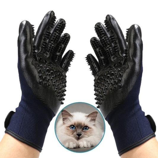 All-in-One Pet Bathing & Massage Gloves