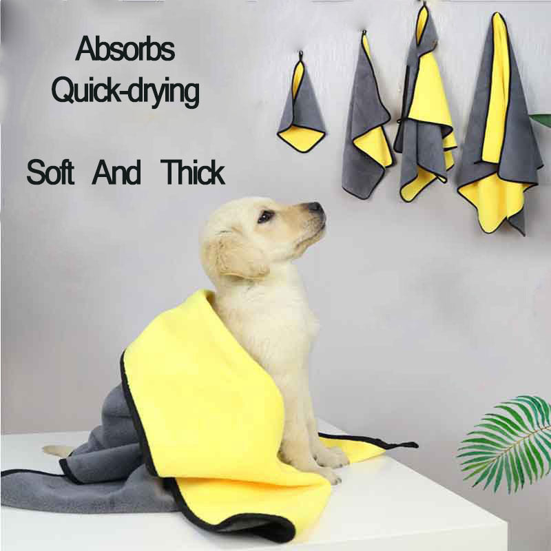 Super-Soft, Absorbent Pet Towels (For Dogs & Cats)