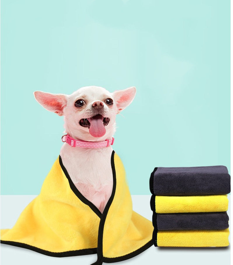 Super-Soft, Absorbent Pet Towels (For Dogs & Cats)