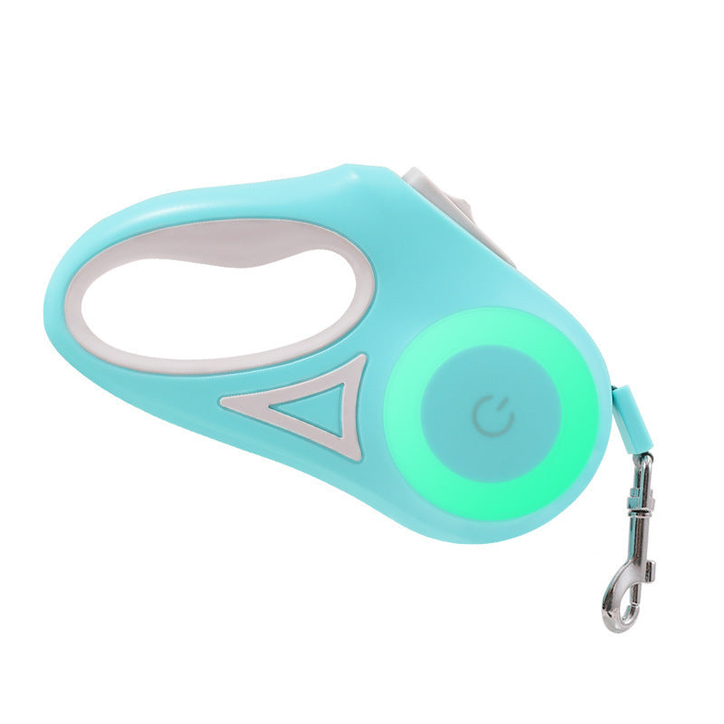 Glow-in-the-Dark Dog Collar with Spotlight Automatic