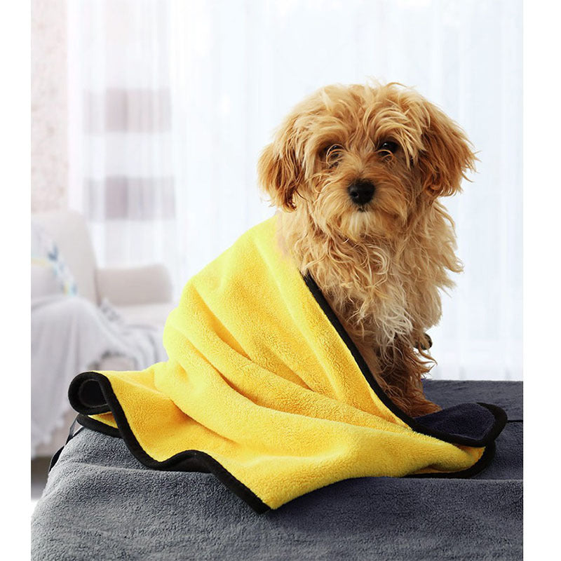 Super-Soft, Absorbent Pet Towels (For Dogs & Cats)