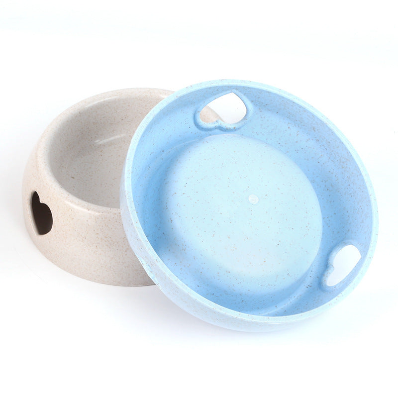 Dog Feeding Bowl with Love Design