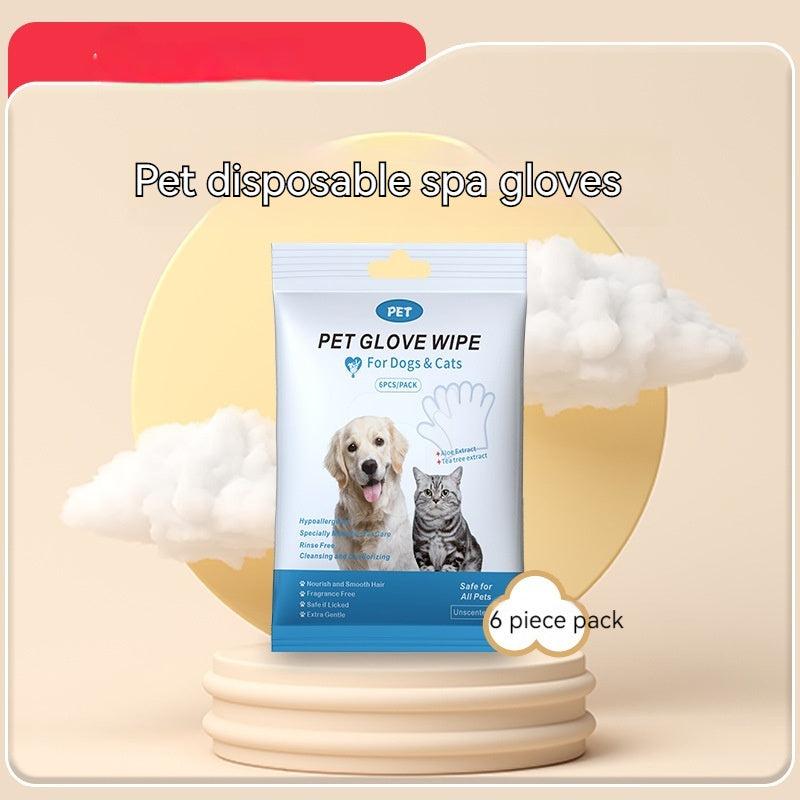 Disposable Gloves for Pet Cleaning (Cat & Dog Care)