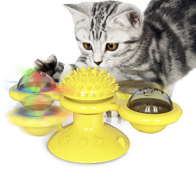 Multi-Function Cat Windmill Toy