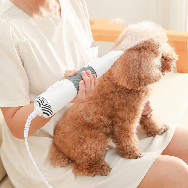 Electric Hair Pulling And Blowing Comb For Pets