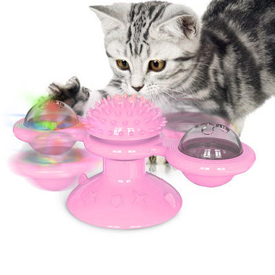 Multi-Function Cat Windmill Toy