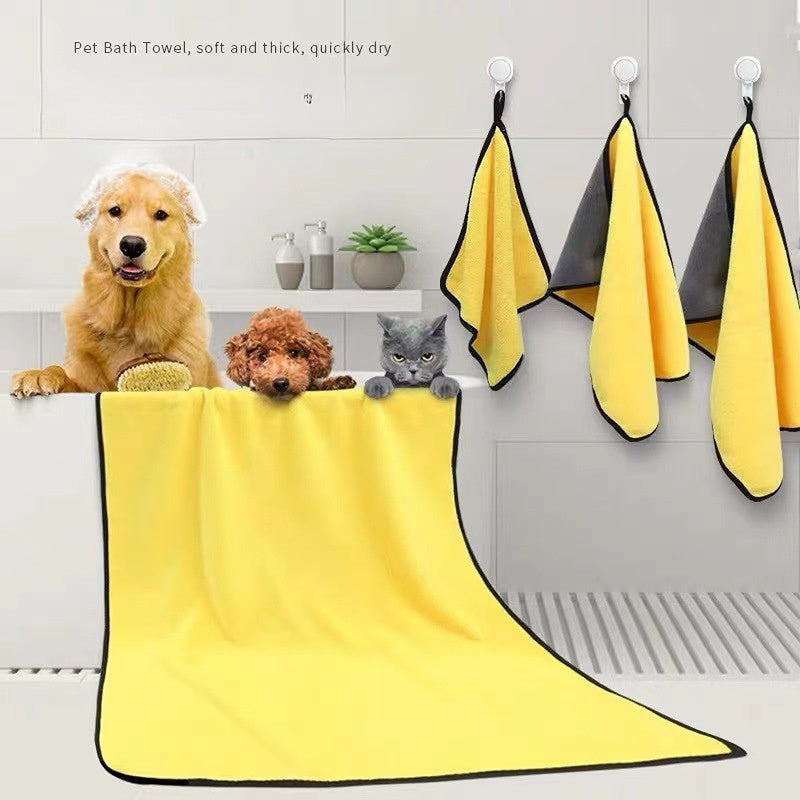 Pet Towels for Dogs & Cats – Extra Absorbent