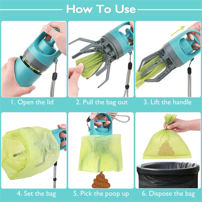 Portable Lightweight Dog Pooper Scooper