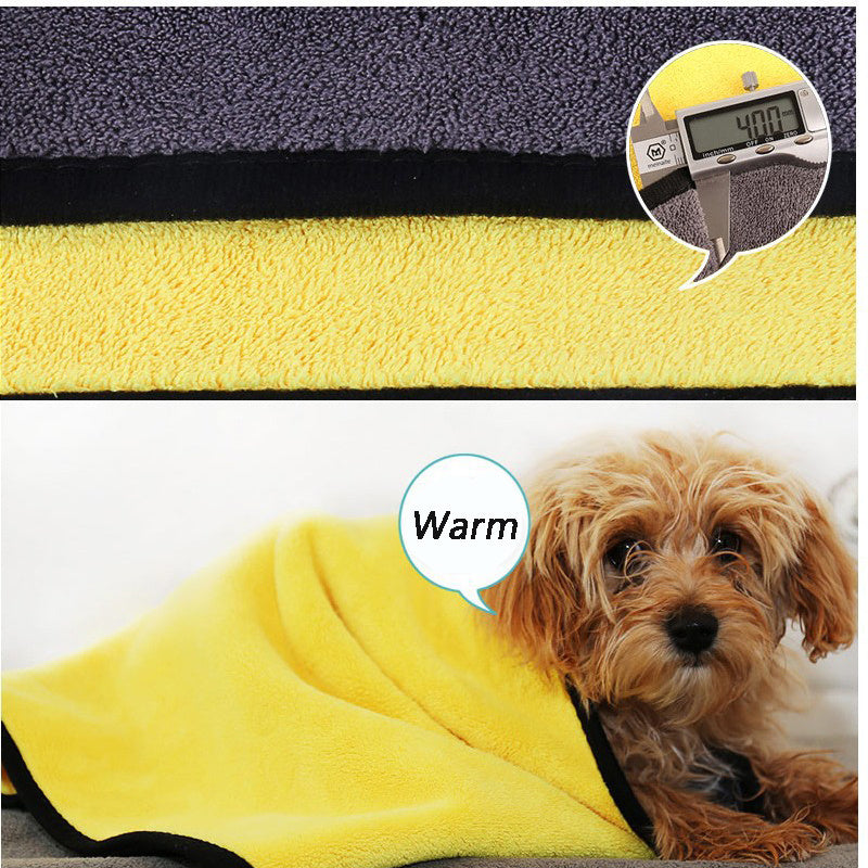 Pet Towels for Dogs & Cats – Extra Absorbent